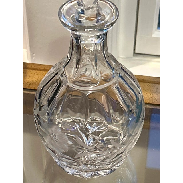 Mid-Century Modern Gorham Vintage Crystal Decanter For Sale - Image 3 of 10