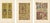 Racinet, Renaissance Religious Ornament, 1873, Lithograph, Set of 3 For Sale
