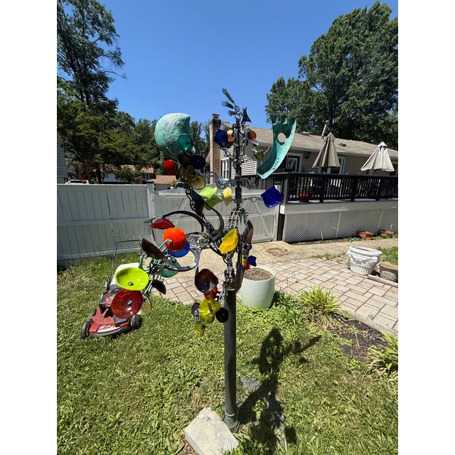 Large 2006 Andrew Carson Kinetic Sculpture For Sale - Image 4 of 8