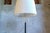 Animal Skin Mid-Century Leather Chrome Floor Lamp from Atelje Lyktan, Sweden, 1960s For Sale - Image 7 of 18