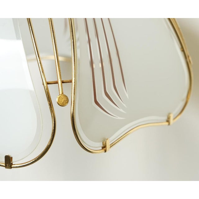 Art Deco Italian Chandelier Lamp For Sale - Image 5 of 14