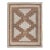 5x8Ft.Brown Cream Grey Jute Taureg Inspired Soumek Jute Hand Woven Rug For Sale