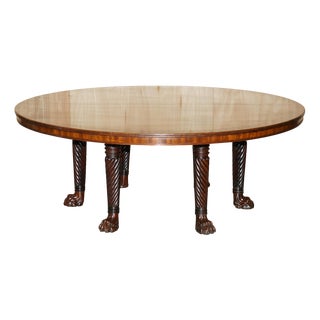Antique Regency Dining Table in the style of Thomas Hope, 1810 For Sale