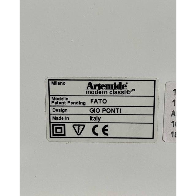 Vintage Fato Table Lamp by Gio Ponti for Artemide, 2006 For Sale - Image 6 of 11