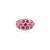 18k Gold Ruby Diamond Chunky Statement Wedding Ring Size 6 For Sale - Image 4 of 12