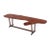 Very nicely built organic shape coffee table or bench. Nice thick solid wood top.