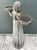 Vintage Stone Garden Figure With Bowls For Sale - Image 9 of 12