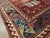 Brick Red Galerie Shabab Collection Late 19th Century Handmade Caucasian Kazak Accent Rug For Sale - Image 8 of 9