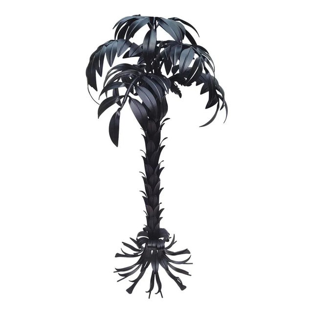 Hollywood Regency Palm Lamp by Hans Kogl, 1970s For Sale - Image 10 of 12
