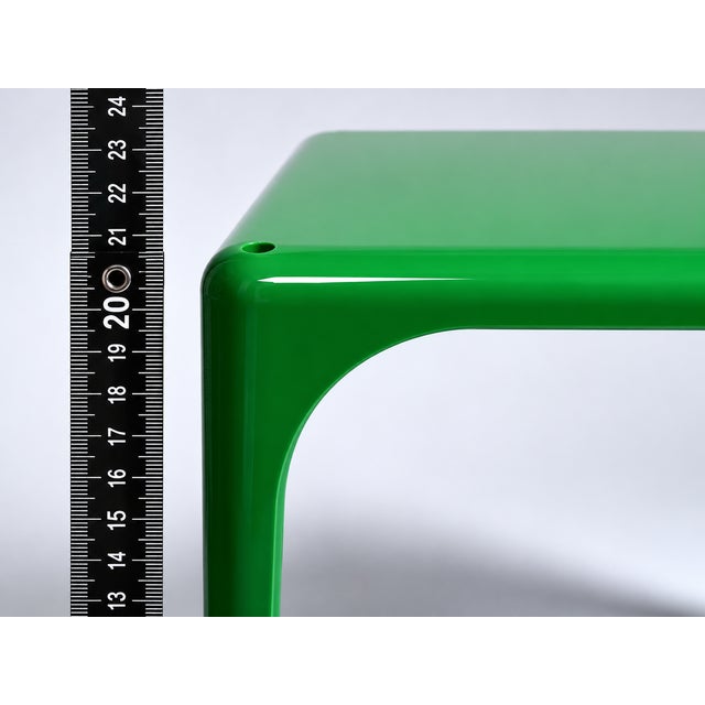 Original Demetrio 45 side table by Vico Magistretti for Artemide, Italy. Others in black and orange are available in my...