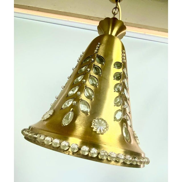 Bell-Shaped Ceiling Lamp by Oswald Haerdtl for Lobmeyr, 1950s For Sale - Image 10 of 17