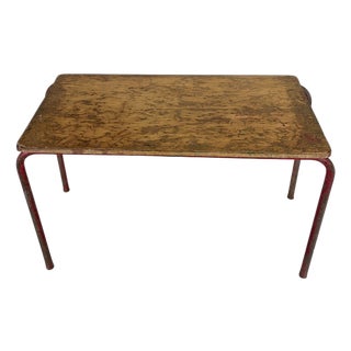 Mid-Century Industrial Children's Desk Table For Sale