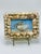 Coastal Vintage Oil Painting in Shell Frame For Sale - Image 3 of 5
