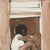 Contemporary Woman in Window - Serge Hollerbach, C. 1972 For Sale - Image 3 of 7