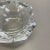 1960s Heavy Crystal Diamond Glass Ashtray from Val Saint Lambert, Belgium, 1970s For Sale - Image 5 of 12