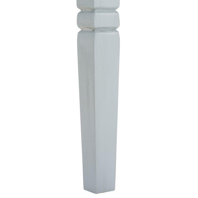 Araminta 1 Drawer Accent Table in Winter Sky For Sale In Philadelphia - Image 6 of 9