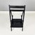 Black Italian Modern Wood Folding Chair Morettina attributed to Ettore Moretti for Zanotta, 1970s For Sale - Image 8 of 16