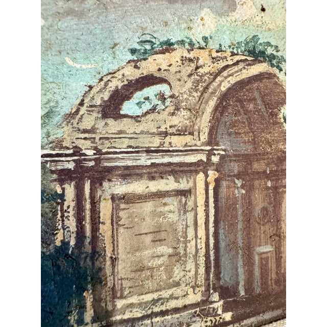 Antique Italian Oil Painting, Set /4 For Sale - Image 4 of 9