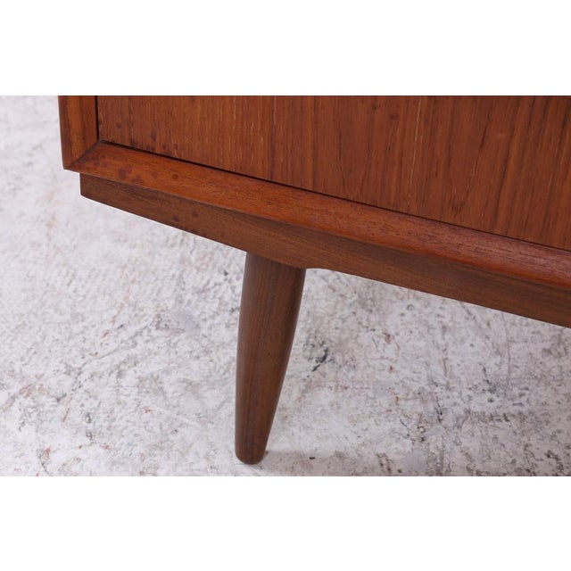 Mid-Century Danish Teak Tallboy For Sale - Image 10 of 13