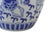Blue and White “Double Happiness” Ceramic Temple Jar For Sale - Image 4 of 6