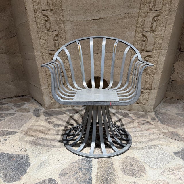 Mid-Century Modern Tulip Patio Armchairs by Herbert Saiger for Russell Woodard For Sale - Image 14 of 18