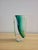 Kosta Boda Signed Vicke Lindstrand for Kosta Boda Green Sommerso Glass Vase For Sale - Image 4 of 8
