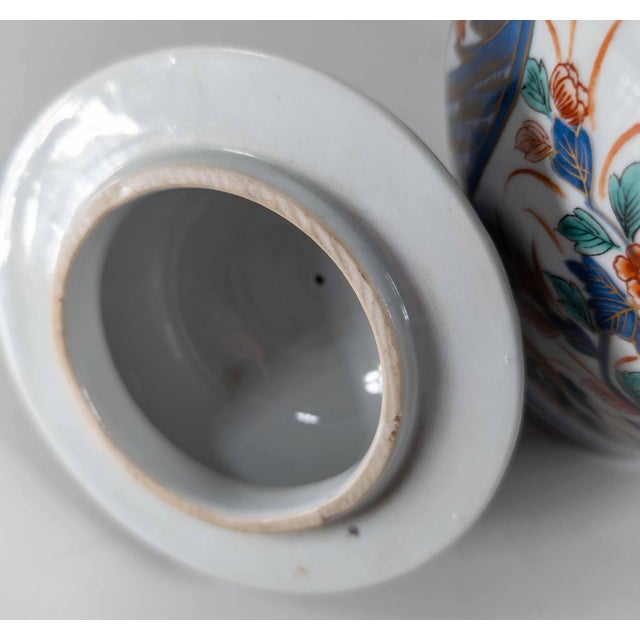 19th Century Japanese Imari Polychrome Baluster Form Vase in Chinoiserie Taste For Sale - Image 11 of 18