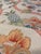 Traditional Cowtan & Tout's "Windermere Coral & Blue" Pineapple Motif Fabric- 4 Yards For Sale - Image 3 of 6