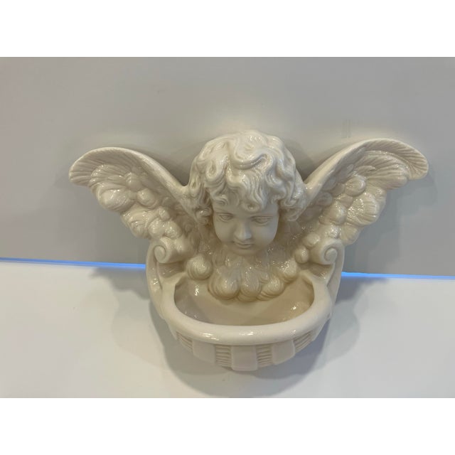 Art Nouveau Beleek Wall Pocket For Sale - Image 3 of 3