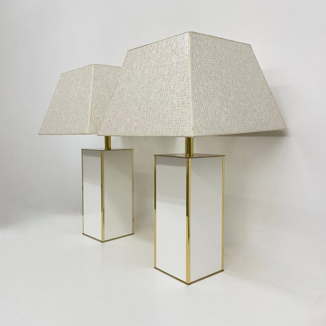 Table Lamps in the style of Maison Jansen, 1970s, Set of 2 For Sale - Image 11 of 18