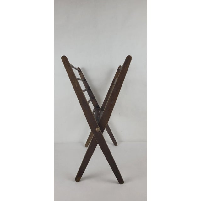 Vintage Magazine Rack by Cees Braakman, 1960s For Sale - Image 3 of 6