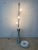 Gray 1980s Postmodern Geometric Sculptural Aluminum Floor Lamp, USA For Sale - Image 8 of 10