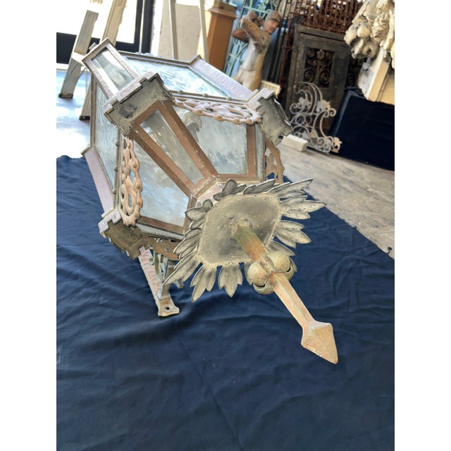 Salvaged out of the desirable Beverly Hills neighborhood, this light is absolutely charming! Spanish revival style era and...