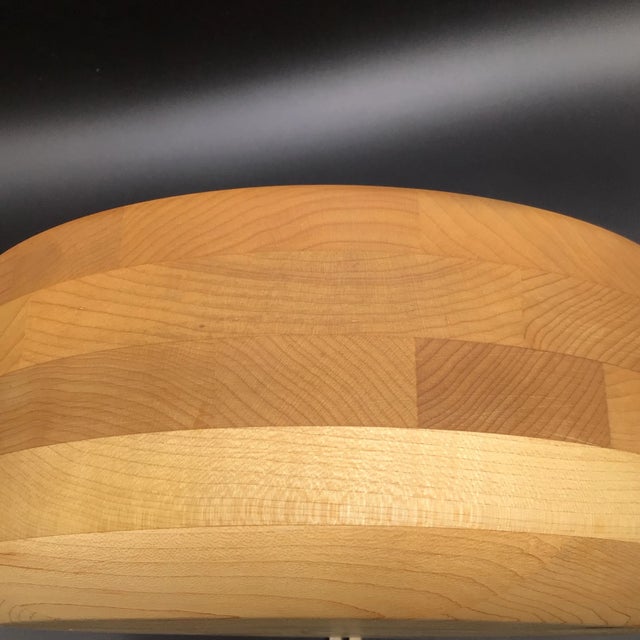 Cherry Wood Bowl Hand Made in Idaho For Sale - Image 9 of 12