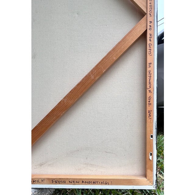 Maylia G. Trahan - “I Am- Creator” Contemporary Style Framed Acrylic Painting on Canvas (Louisiana) (2015) For Sale - Image 10 of 15