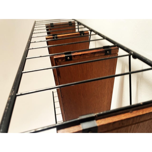 Mid-Century Scandinavian Modern Icon Freestanding Ladder Shelf, 1960s For Sale - Image 3 of 16