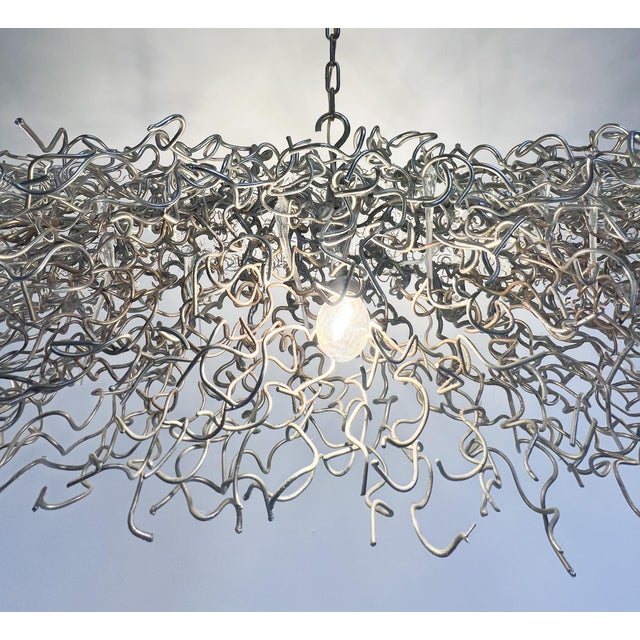 Chandelier by William Brand for Brand van Egmond, 1990s For Sale - Image 10 of 18
