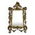 Elaborate French Gilt Bronze Picture Frame - Easel Back For Sale