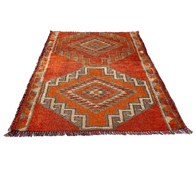 Vintage Kurdish Herki Rug, 1930s For Sale - Image 11 of 11