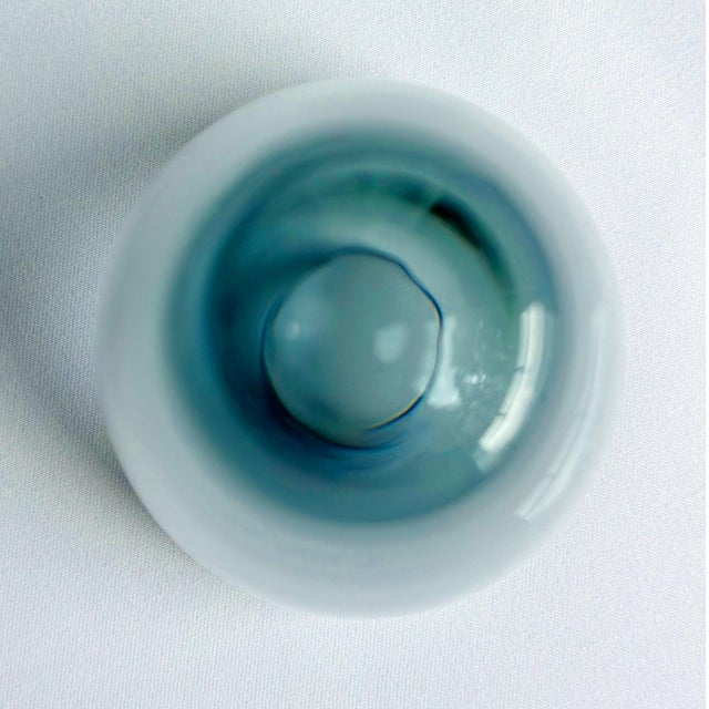 Early 20th Century Mid-Century Dutch “Rondo” Decanter Set by a.d. Copier for Leerdam (5 Glasses) For Sale - Image 5 of 7