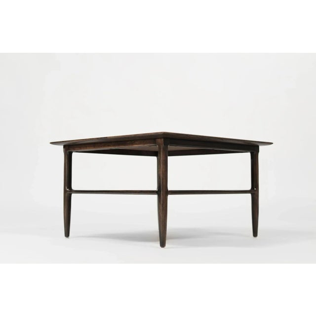 Wood Set of Mid-Century Oak Coffee Tables in Espresso, C. 1950s For Sale - Image 7 of 11
