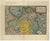 17th Century Antique Map of Friesland in Decorative Hand-Colouring, 1600 For Sale - Image 5 of 5