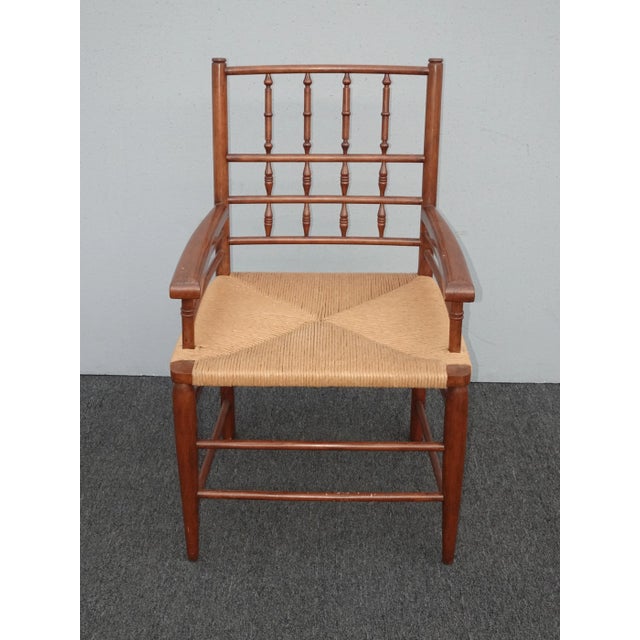 Chair in Great Vintage Condition. Solid and Firm. Wear is usual for its age. Please see the photos. Overall a Gorgeous...