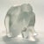 Transparent 1990s Lalique Nu Assis - Yoga Pose Figure - Original Box For Sale - Image 8 of 12