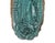 Religious Antique Verdigris Bronze Relief Sculpture Plaque of Our Lady Guadalupe For Sale - Image 3 of 9