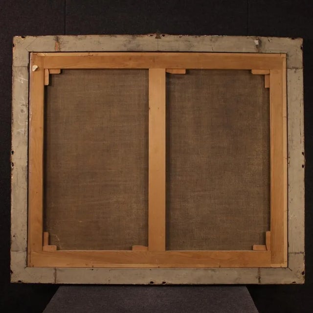 French Artist, Landscape, 1770, Oil on Canvas, Framed For Sale - Image 11 of 13