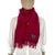 American Polo Ralph Lauren Red 100% Wool Scarf For Sale - Image 3 of 9