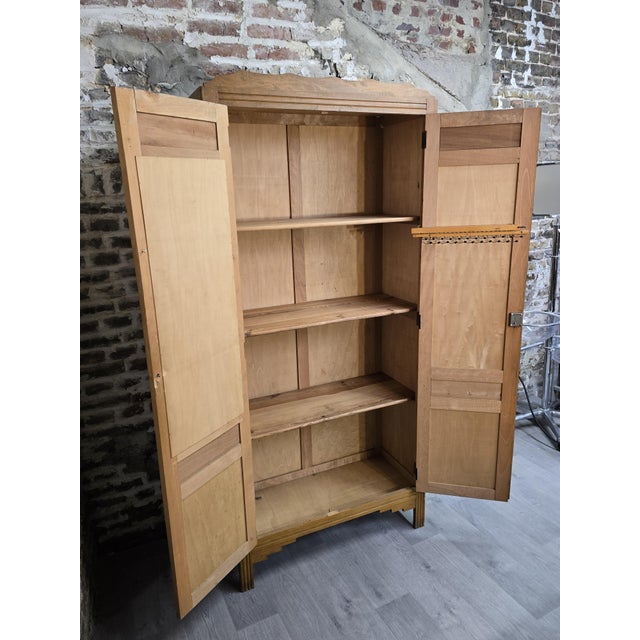 Art Deco Wardrobe, 1920s For Sale - Image 9 of 15