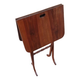 Folding Serving Table, 1950s For Sale
