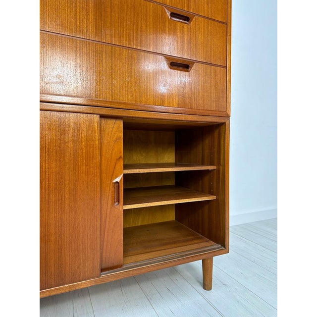 Mid-Century Danish Three-Piece Teak Cabinet, 1960s For Sale - Image 11 of 14